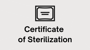 Movora Certificate of Sterilization Form